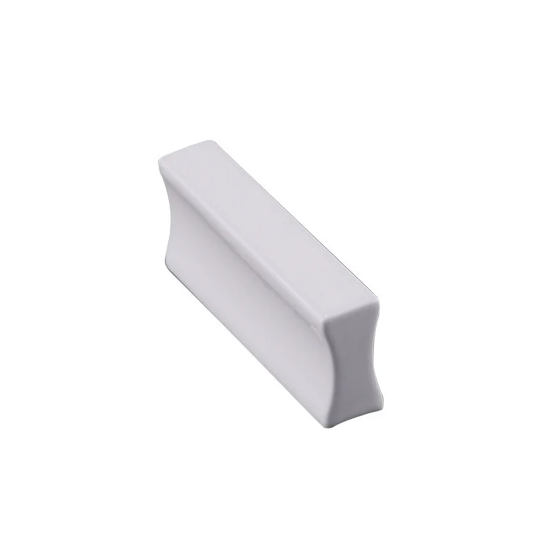 Kitchen Cabinet Handles White 96mm Hole Center Aluminum Furniture Drawer Pulls Door Knobs Home Decoration Hardware Accessories