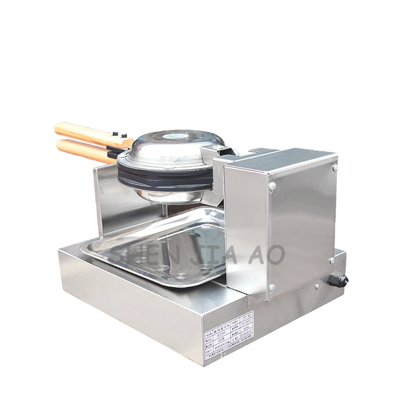 Macchina per Waffle per uova CNC commerciale FY-6E macchina per pancake per uova in acciaio inossidabile caldo elettrico macchina per Waffle 220V 1 pz