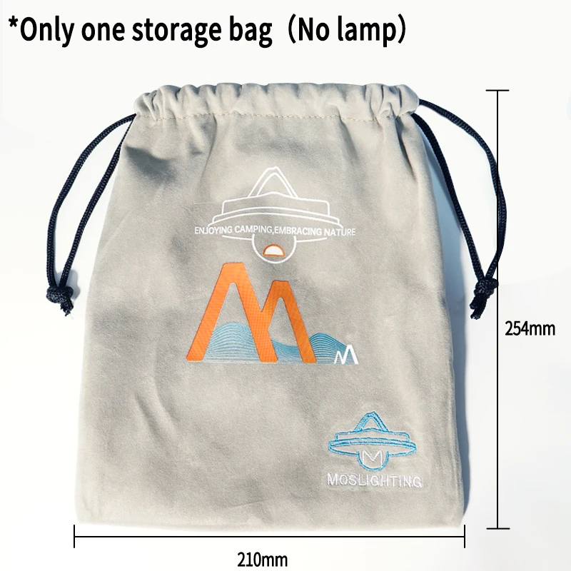 Outdoor lamp storage box, camping lamp, LED lamp storage bag, exclusive storage bag