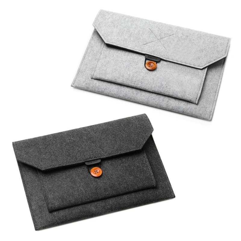 Laptop Sleeve 11inch/13inch/15inch Laptop Storage Case Laptop Cover Shock Resistant Felt Laptop Sleeve Bag Case