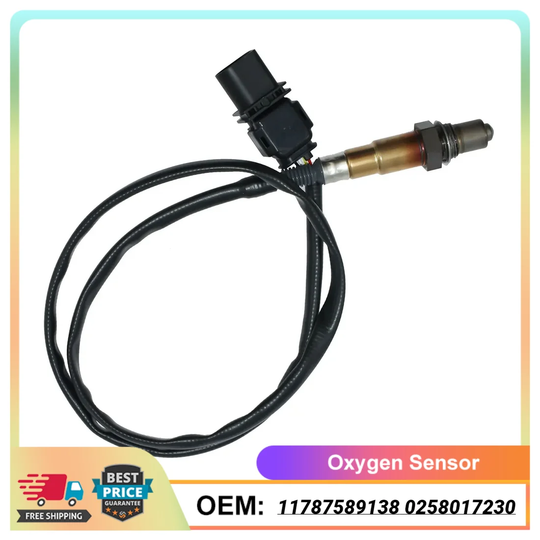 1PCS Air Fuel Ratio Oxygen Sensor 11787589138 0258017230 For BMW 5 7 X3 F25 xDrive 28i 523i 528i 530i 730i Li F10 F02