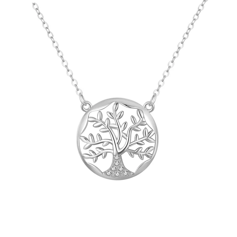 

2023 New Arrivals Tree of Lift Pendant Sterling Silver 925 Jewellery Oem S925 Necklace