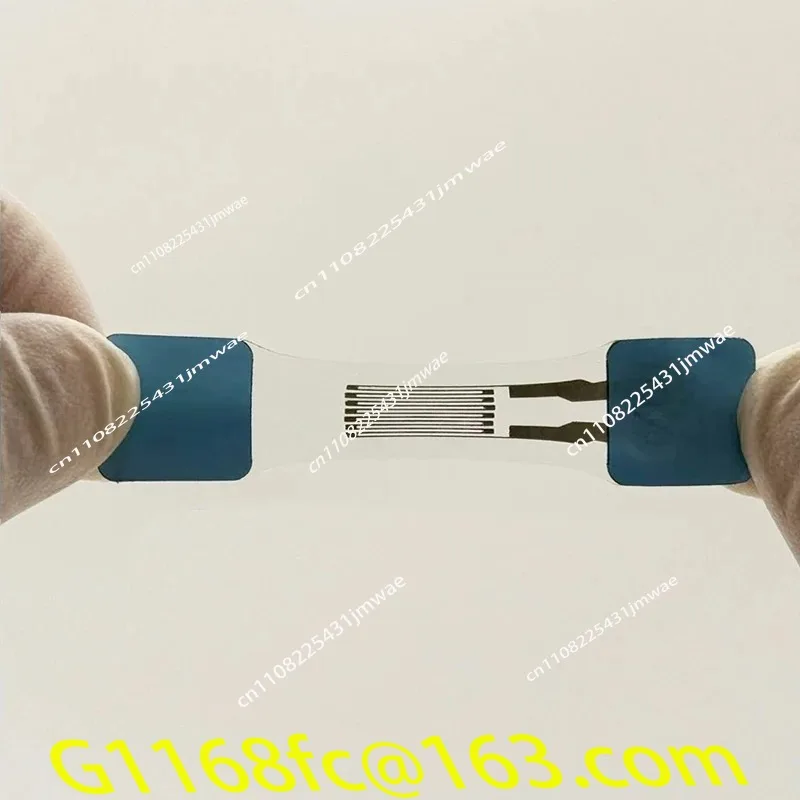 Stretchable Strain Sensor,Robot Wearable/Liquid Metal Electronic Skin,Strain Range: 0-100%,Strain Resolution 0.01%