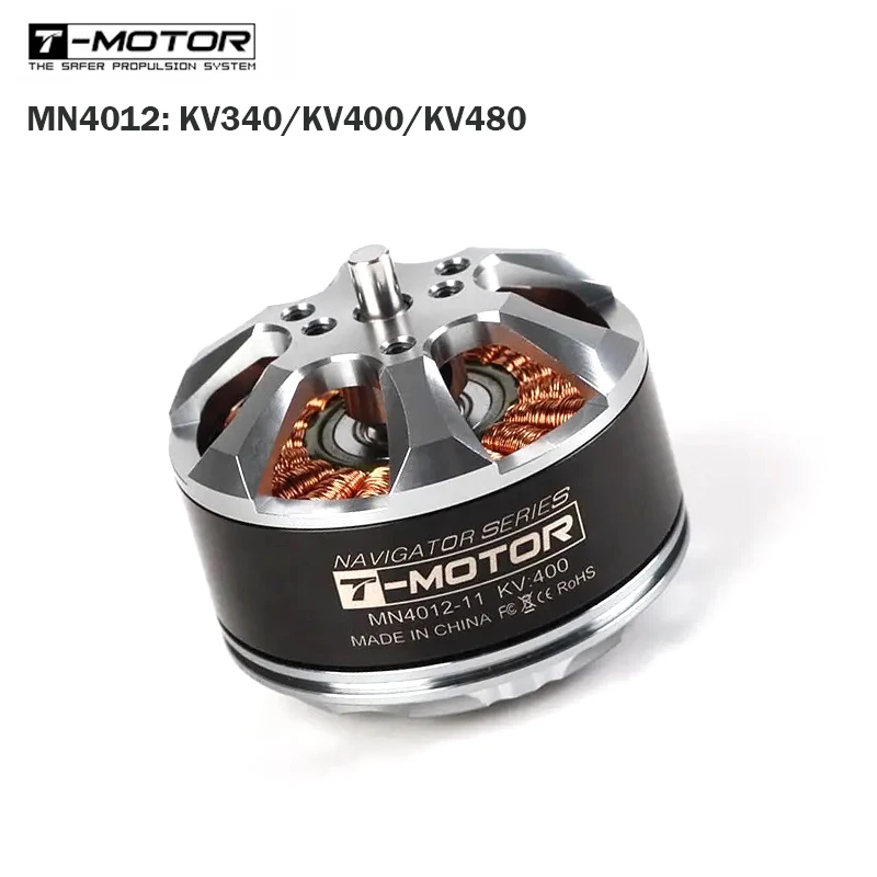 T-motor MN4012 KV340/KV400/KV480 Apecial Design Brushless Electric Motor for Multirotor Copter RC Drones