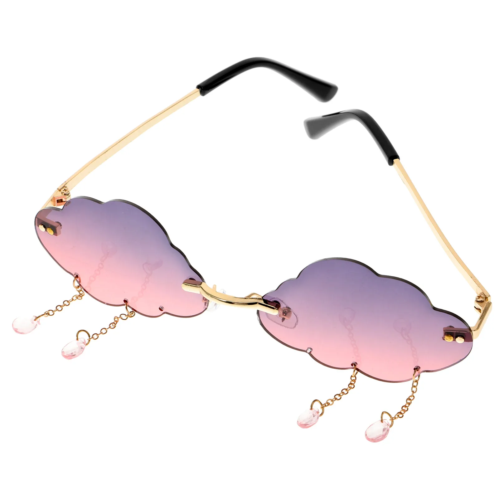 

Shell Pattern Pendant Sunglasses Lightweight Compact Trendy Fashionable Party Street Photography Travel Accessories Perfect Gift