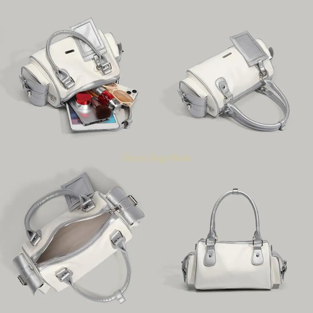 

X90D Sophisticated Handbag PU Shoulder Bags with Adjustable Strap for Daily Use