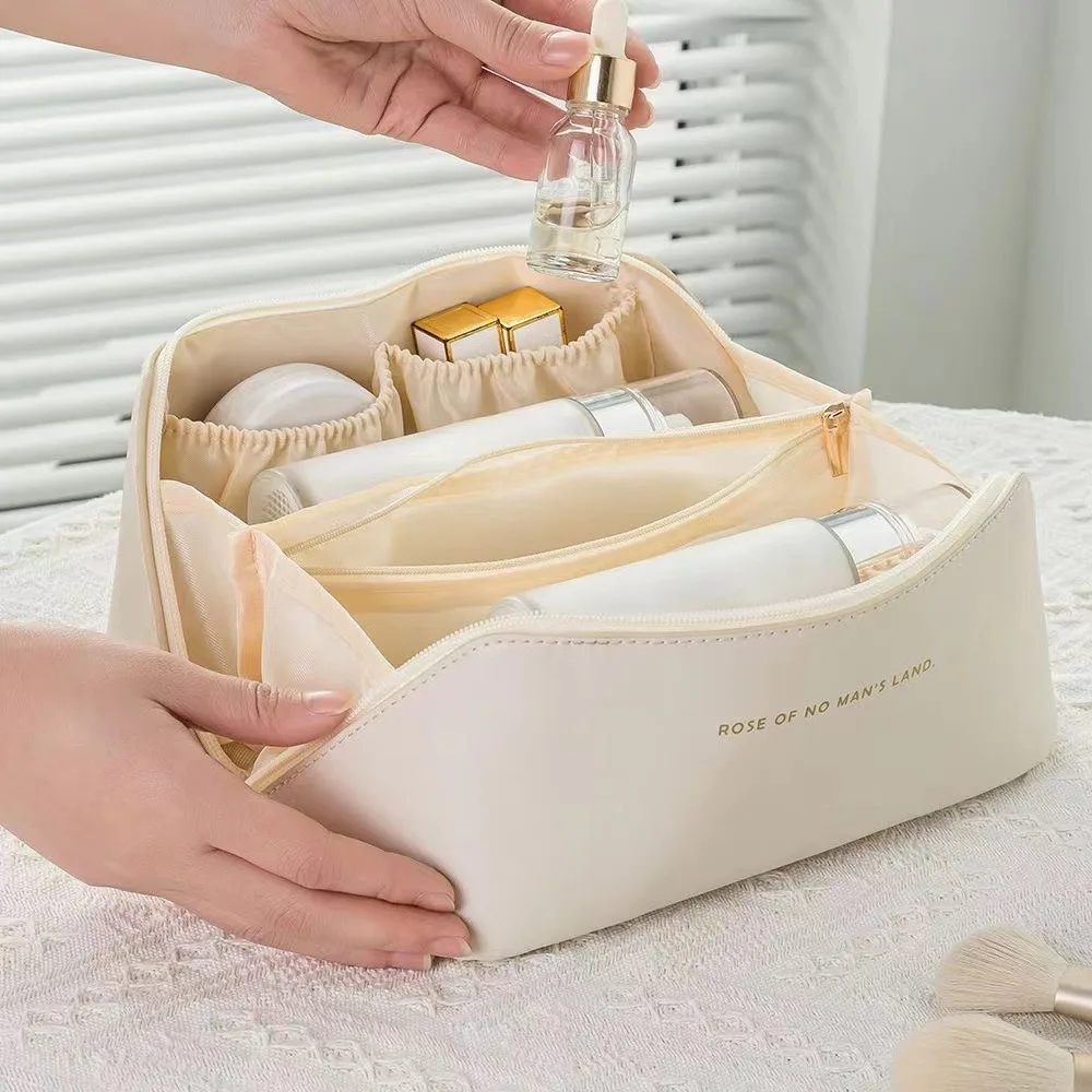 Kosmetik-Aufbewahrungstasche, große Kapazität, tragbar, High-End-Internet, berühmt, neue Aufbewahrung von Reise-Kosmetik-Toilettenartikeln, Make-up-Taschen – Detail 5