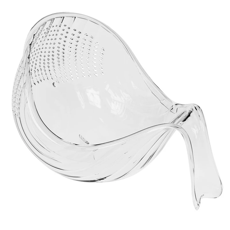 Drain Basket Bpa Free Vegetable Washing Basket With Handle Drainage Holes For Fruit Cleaning Multifunctional Food Grade Basin