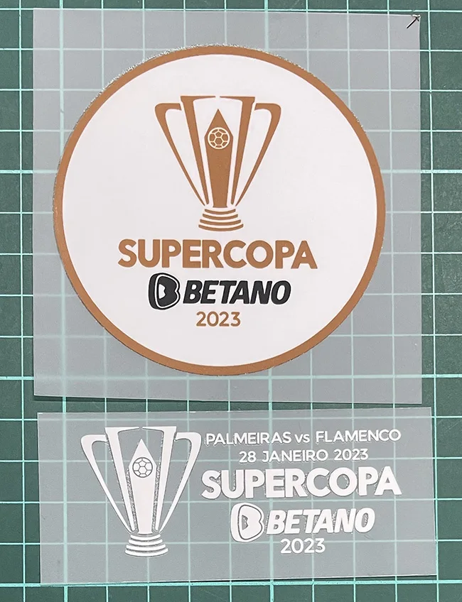 2023 Palmeiras supercopa do brasil + remendo detalhado patch set