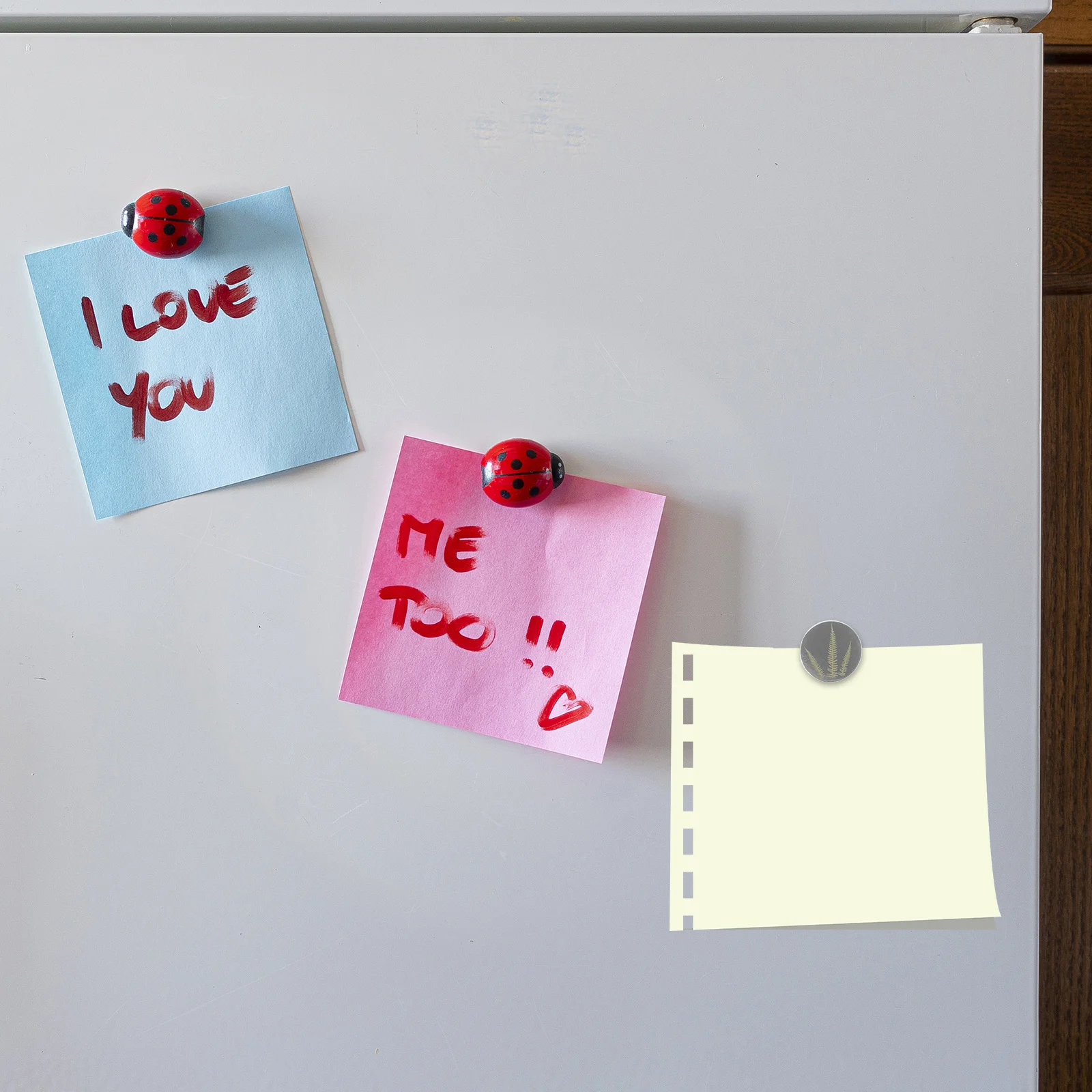 

48Sets Clear Glass Round Refrigerator Magnets Adhesive Backing DIY Craft Projects Home Office Decorations Magnets for Fridge