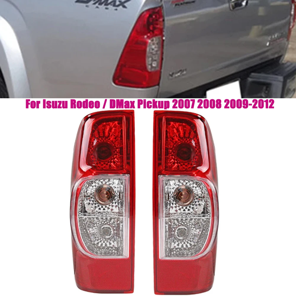

Задние фонари для Isuzu Rodeo / DMax Pickup 2007-2012: габаритные, противотуманные, стоп-сигналы, боковые, ходовые, заднего хода ﻿