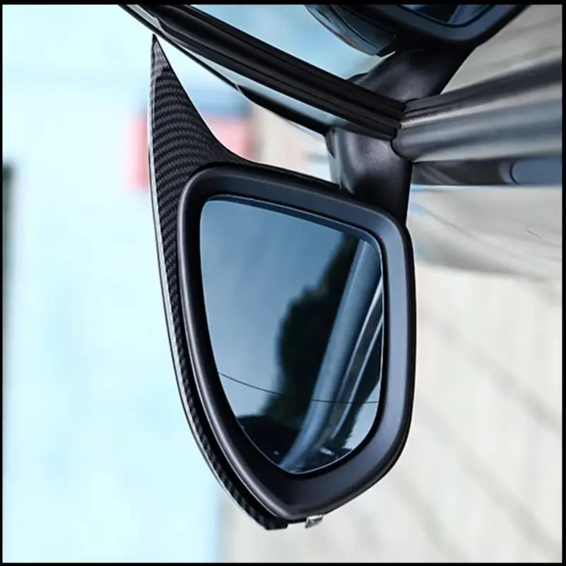 

For Opel Insignia B 2017~2022 Rearview Mirror Cover Cap Housing Sticker Trim Parts With Horn Car Styling Auto Accessories