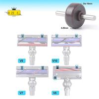 A23E-Rollers And Axles Wheels Direct Drive Head Spare Parts For Dyson V6 V7 V8 V10 V11 V15 DC58 DC Series Vacuum Cleaner Wheels