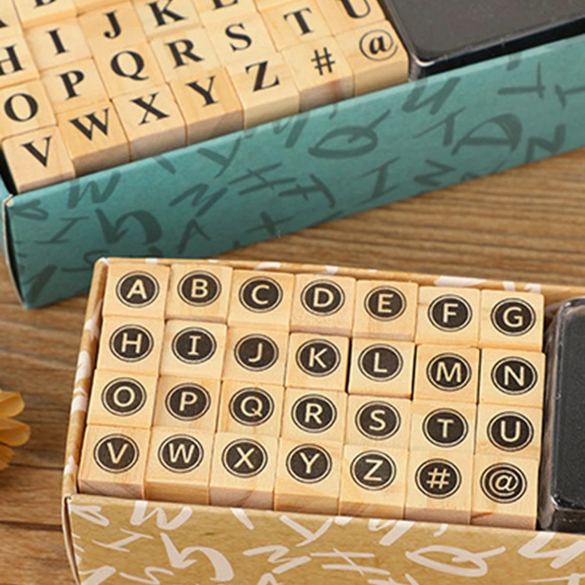 40 قطعة/صندوق، طوابع أرقام إنجليزية كلاسيكية مبتكرة، مناسبة لطوابع التقويم DIY وتزيين المجلات، هدية رائعة #3