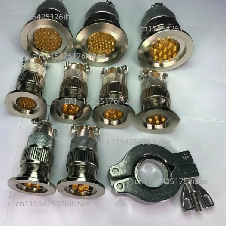 1pcs Hermetically Sealed Vacuum Connector Glass Sintered Aviation Plug Kf25 Series Kf40 Series