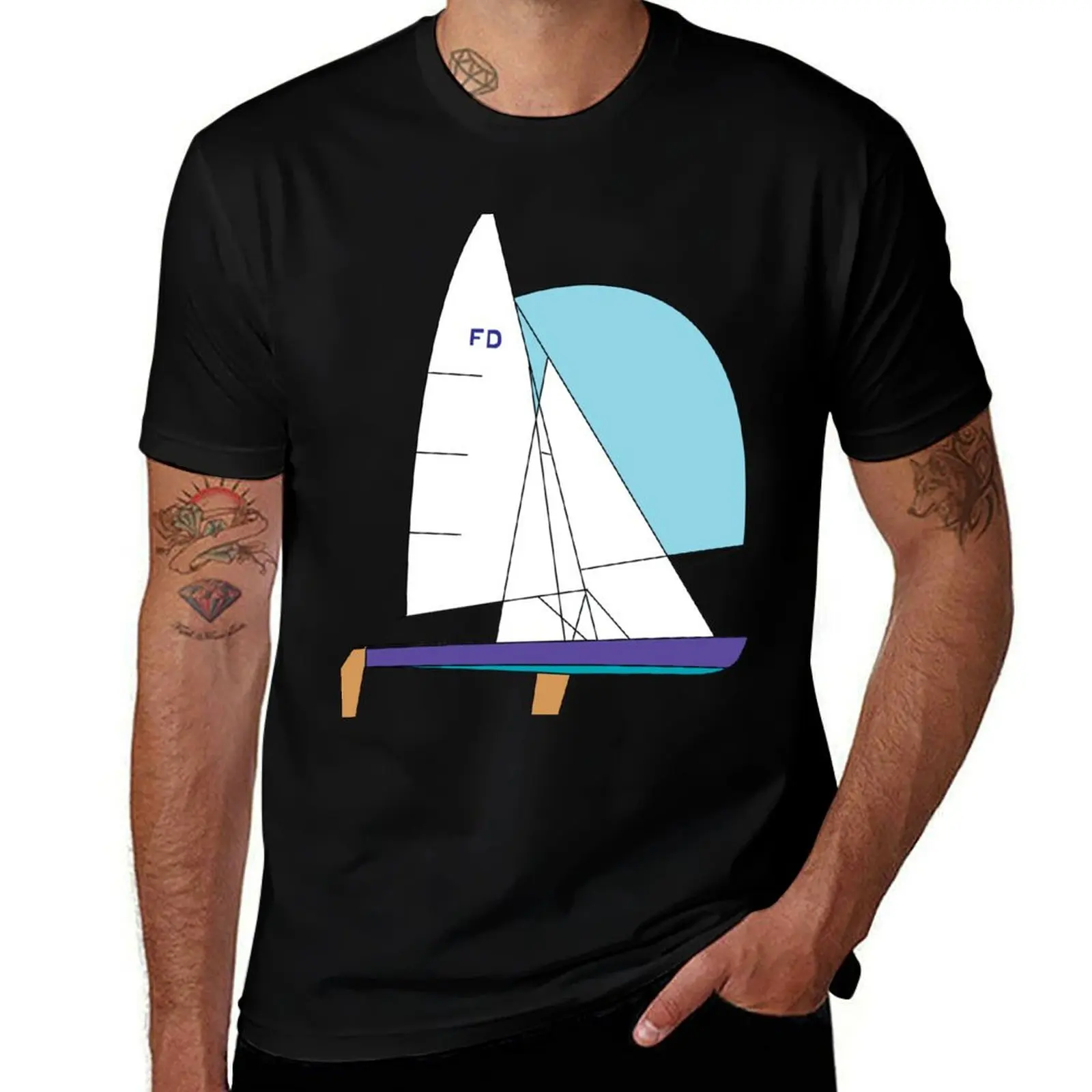 

Flying Dutchman Sailboat T-Shirt man t shirts for men casual printed t shirts for man essential t shirt T-Shirt