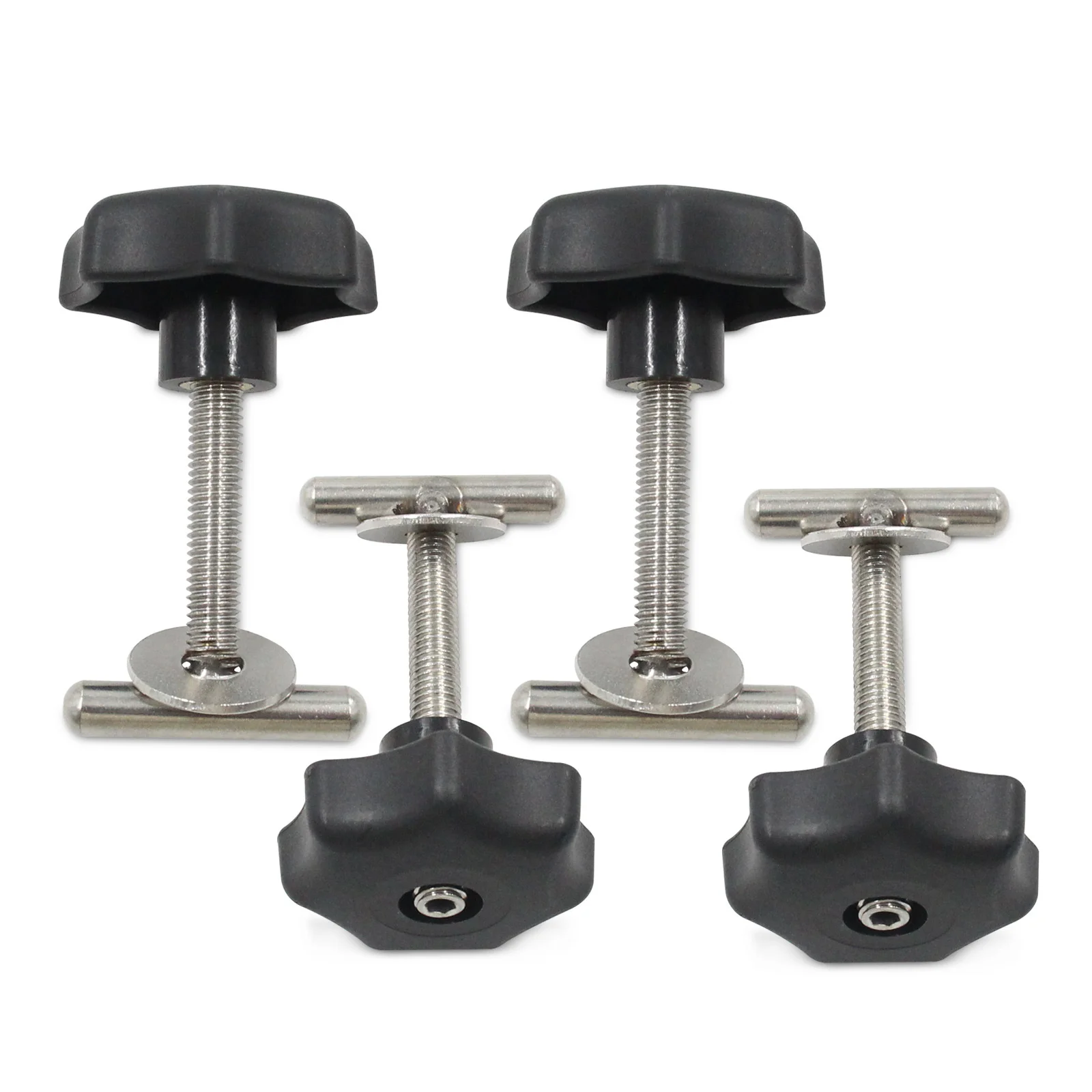 4Pcs 50mm/70mm Locking Rail Multiflexboard Screws Bolt Set Mounting Accessories Fixing T-Bolts Screws For VW T5/t6 MULTIVAN