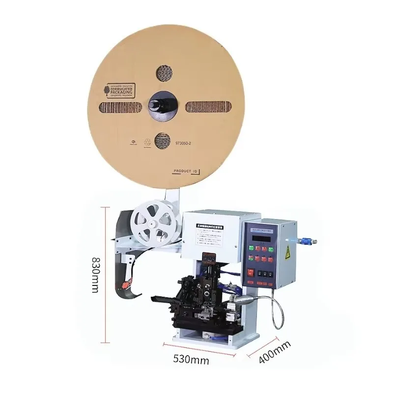 Cable Cutting and Crimping Machine High-precision 1.5T Wire Stripping and Crimping Machine