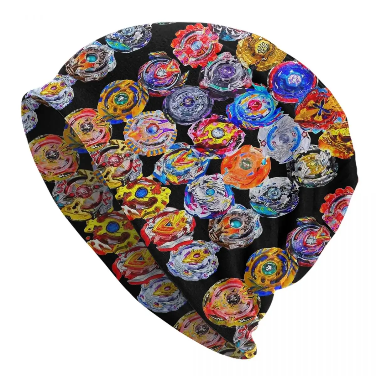 Beyblade Burst Warm Knitted Cap Hip Hop Bonnet Hat Autumn Winter Outdoor Beanies Hats for Unisex Adult