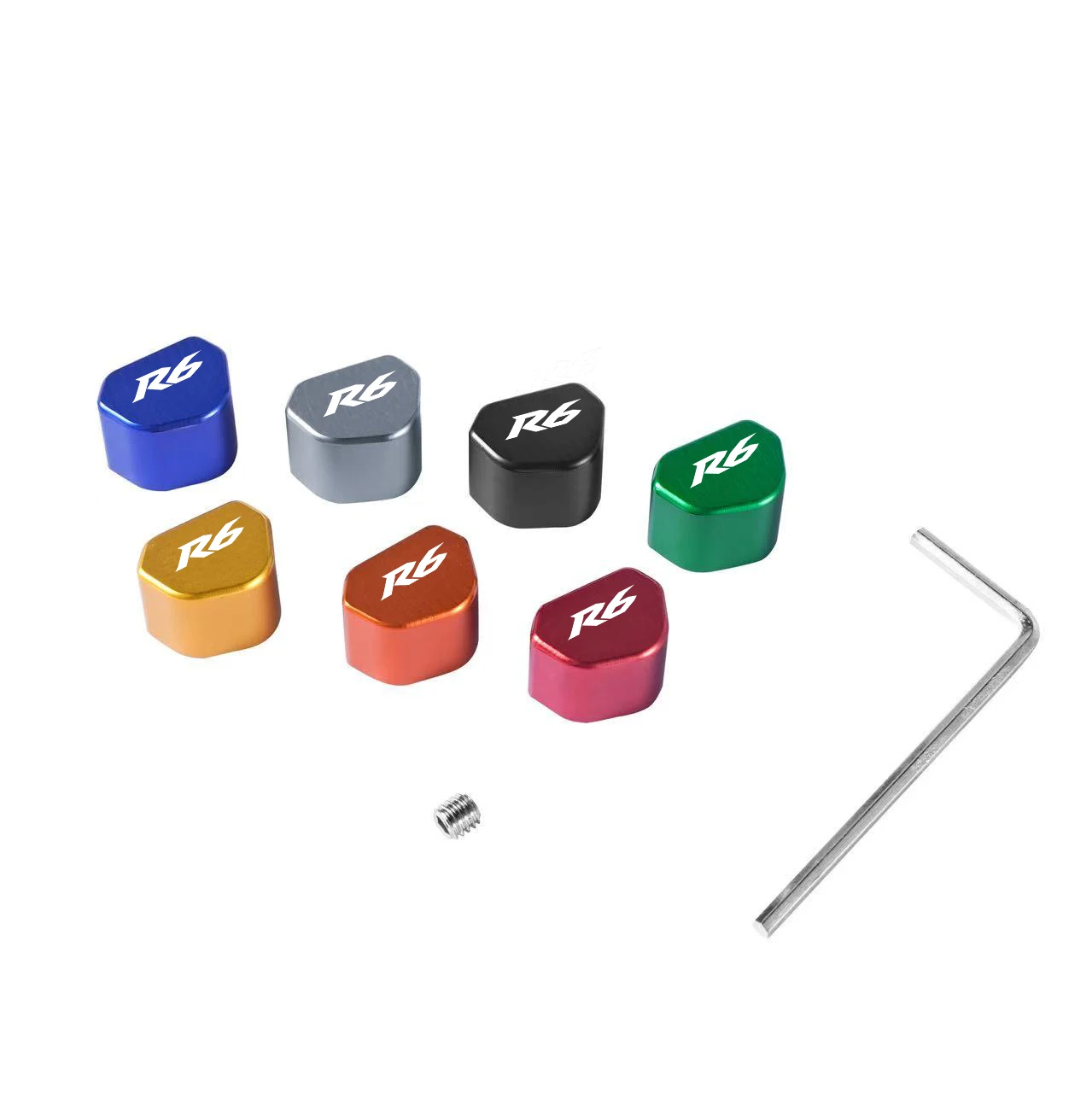 

2025 new For YAMAHA YZF-R6 YZFR6 Mototcycle CNC Switch Button Turn Signal Switch Key cap