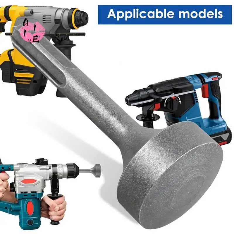 

A11E-SDS Plus Ground Rod Driver, Heavy Duty Forged Steel Drill Bit Driver, Rotary Hammer Drill Ground Rod Driver Durable Easy To