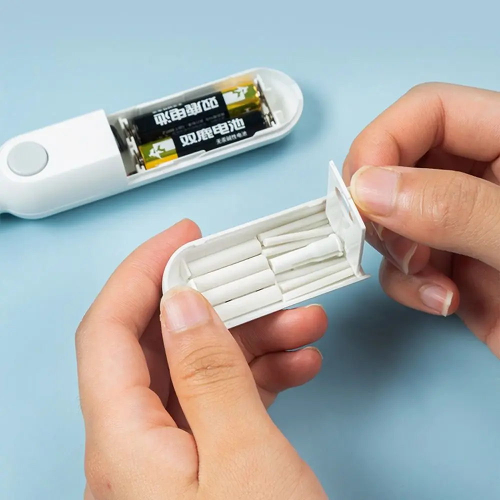 Less Rubber Debris Electric Eraser with Refills Leave No Mark Labor-saving Pencil Wiping Eraser‘ Core Replacement Traceless