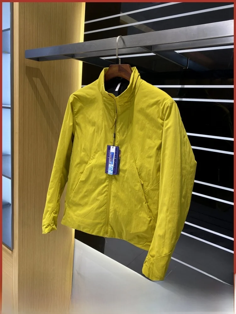 

Seven Colors ! Outdoor Men's Busin Series Lightweight 3D Cut High-End Cotton Jaet Autumn Winter Stand Fit Youth...