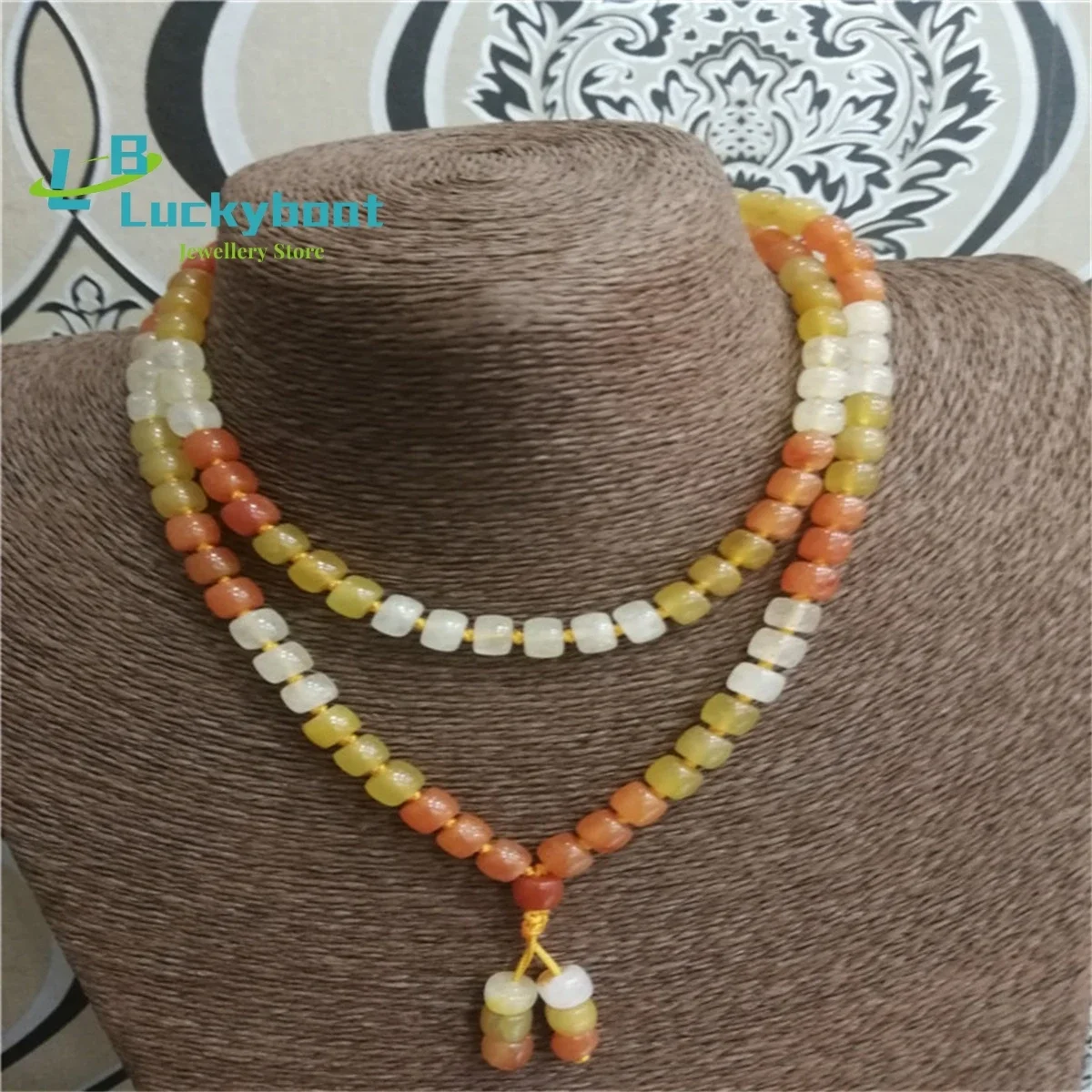 

Wholesale Natural Jade Gold Thread Jade Necklace Yellow Dragon Jade Bracelet For Men And Women Exquisite Charm Jewelry Fashion