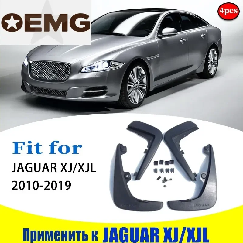 

Mudflaps FOR JAGUAR XJ XJL Mudguards Fender Mud Flap Guard Splash Mudguard Fenders car accessories auto styline Front Rear 4pcs