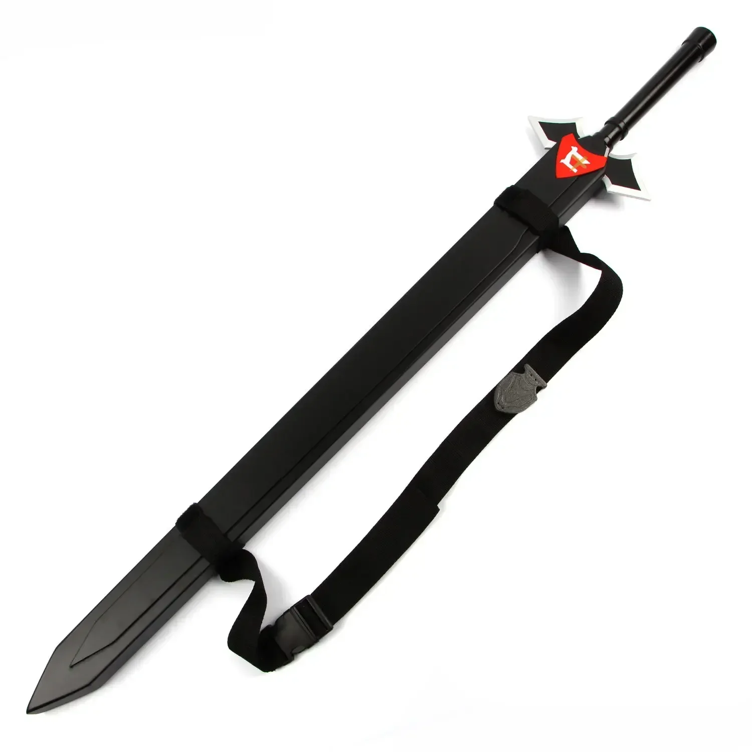 Costume Party Cosplay Prop 106cm 1:1 Sword Art Online SAO Asuna Weapon Kirigaya Kazuto Elucidator/Dark Repulser Wooden Sword