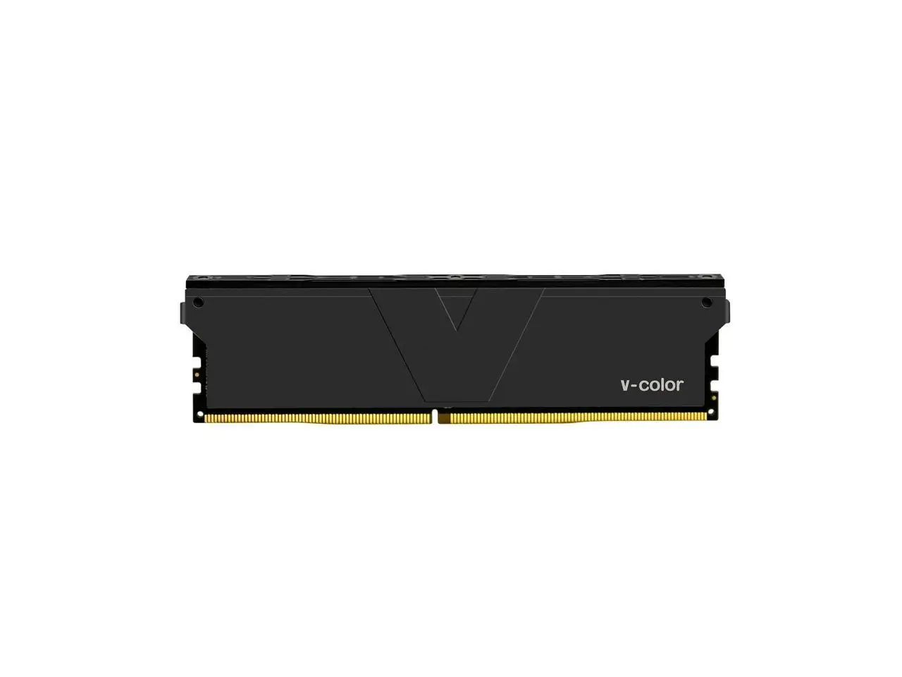 v-color DDR4 16GB 3200MT/s (PC4-25600) CL22 U-DIMM 1.2V Desktop Memory Module with Heatsink (Black) (TD416G32D822DSPKKS)