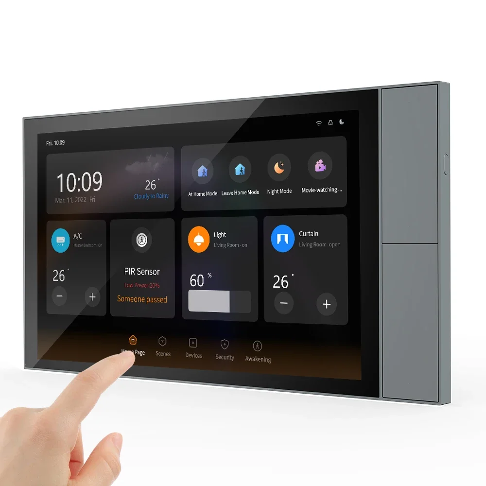 Discover the Smart Home Hub with 10'' Touch Screen Control Panel Tuya Zigbee Gateway - Your Ultimate Home Control Center