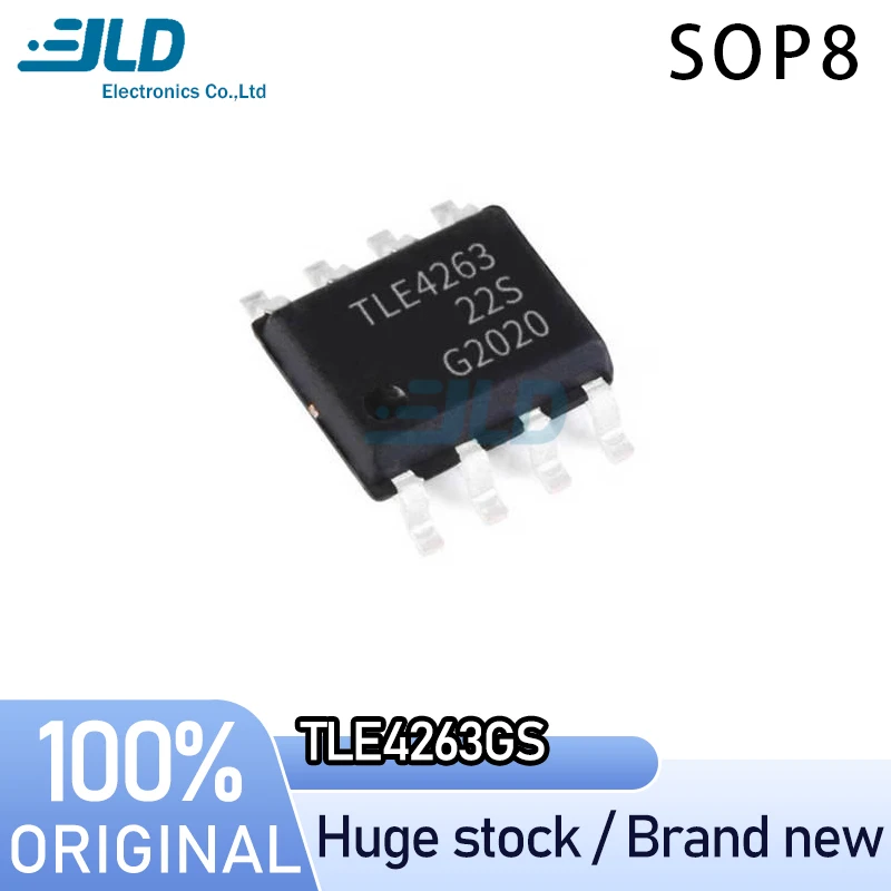 (10-20piece) 100% New TLE4263GS SOP8 Chipset Professional one-stop ordering  Adequate stock Chip Electronics