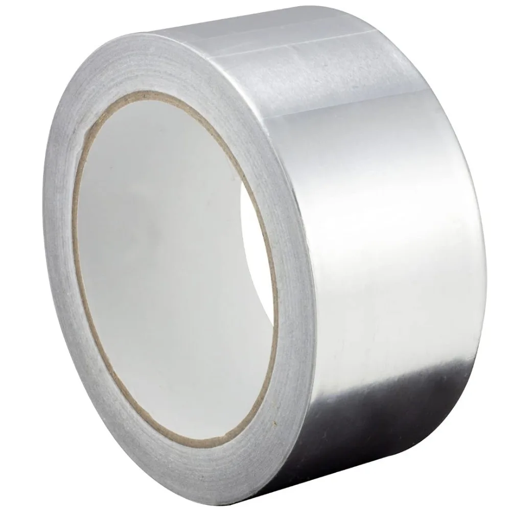 Kitchen Pipe Repair High Temperature Resistance Aluminum Foil Tape  Tape Adhesive Sealing Foil Heat Insulation Leak Proof Tape