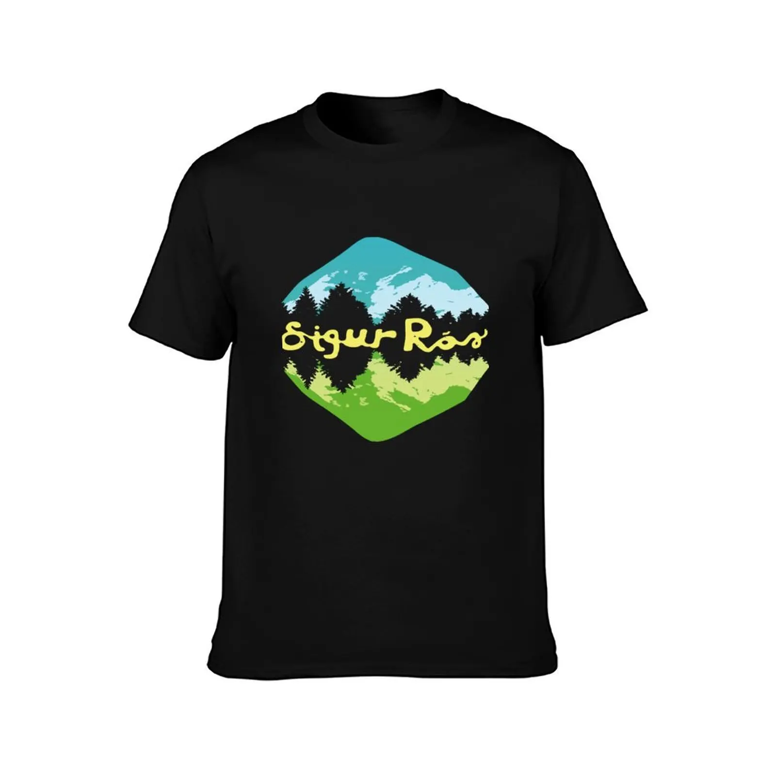SIGUR ROS TOUR 2016 T-Shirt Casual Simple Design Short Sleeve Shirt T-Shirt