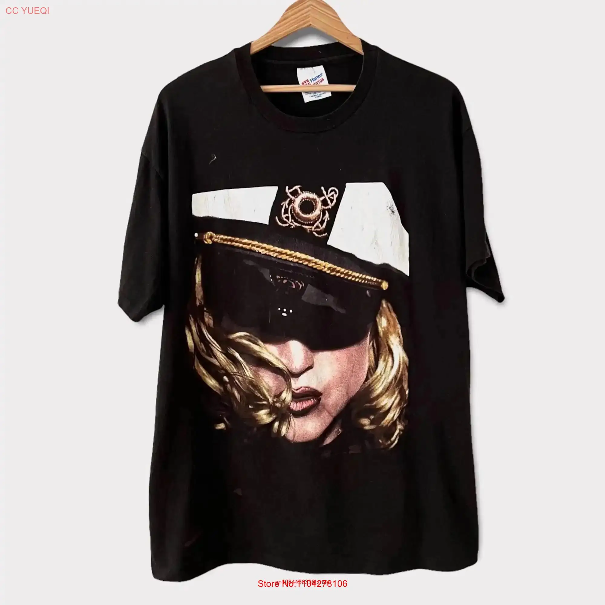 1993 Madonna The Girlie Show Vintage Promo Tour T Shirt 90s 1990s long or short sleeves