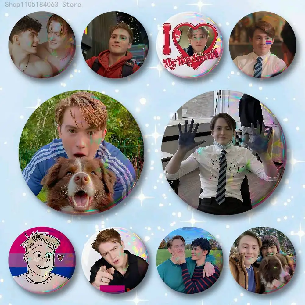 

K-Kit C-Connor Badges 25 32 44 58 75 mm Round Cosplay Pin Bag Decor Fans Collect Friends Gifts Brooch Souvenir