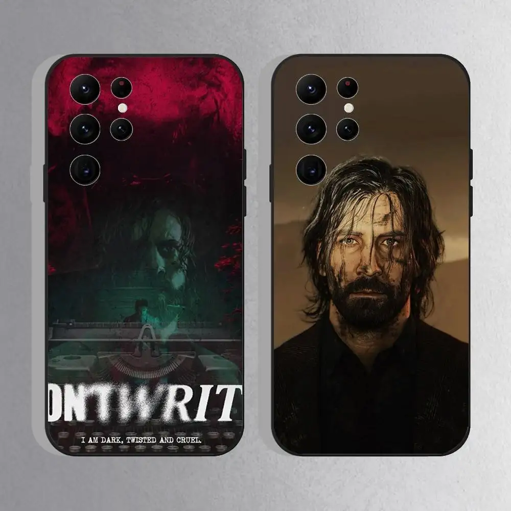 A-Alan W-Wake 2 Game Phone Case For Samsung S10,S21,FE,S21 ,S26,S25,S24,S23,Ultra,S9,S22,Plus Black Shockproof TPU