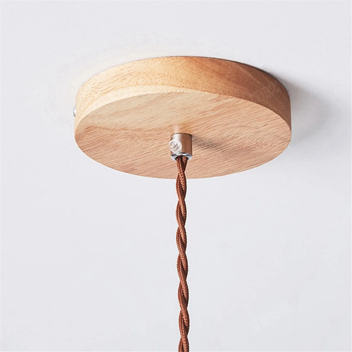 ثريا بجانب السرير مطوي من نورديك، مصباح معلق مقاس 31 سم