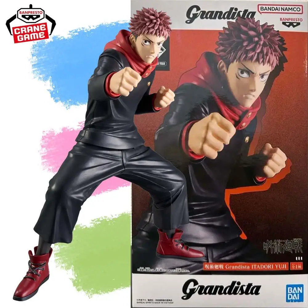 

Original BANPRESTO Grandista Jujutsu Kaisen Itadori Yuji Figure Anime Model Toy