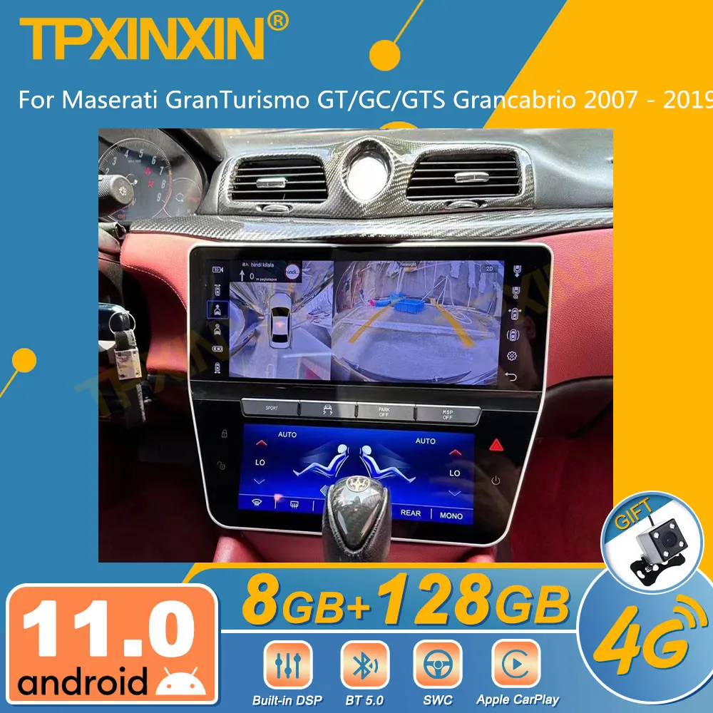 

For Maserati GranTurismo GT/GC/GTS Grancabrio 2007 - 2019 Android Car Radio 2Din Stereo Receiver Autoradio Multimedia Player GPS