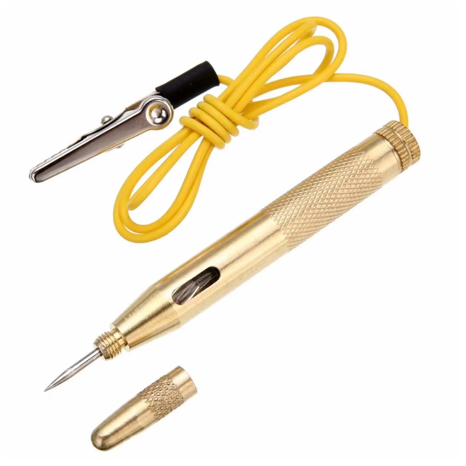 

DC 6V 12V 24V Vehicle Voltage Tester, Automotive Truck Circuit Electric Testing Pen