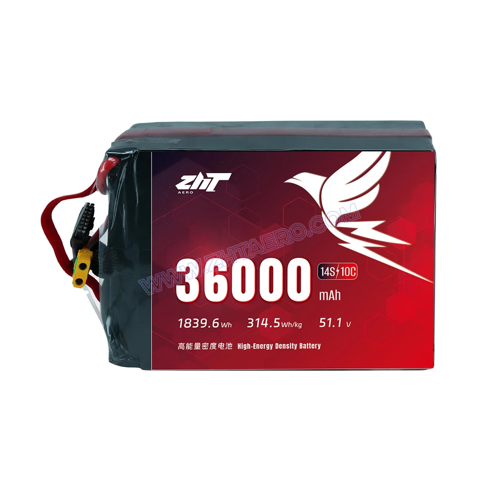 High Energy Density Solid-State Battery 14S 36000mAh Normal Voltage 51.1V Maximum Discharge Rate 10C