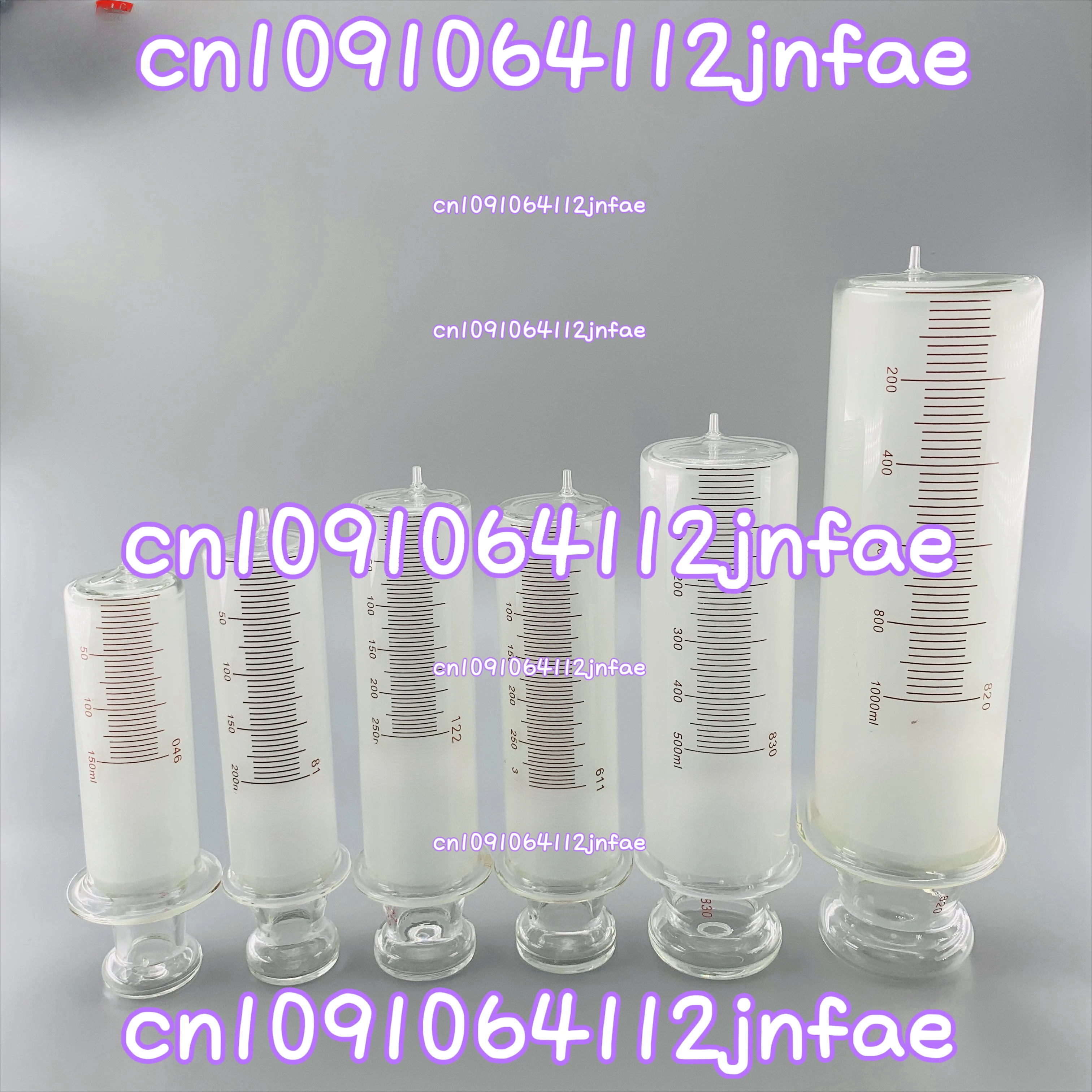 150ml 200ml 250ml 300ml 500ml 1000ml Fine Mouthed Glass Head Adhesive Packaging Liquid Gas Electric Pumping Special
