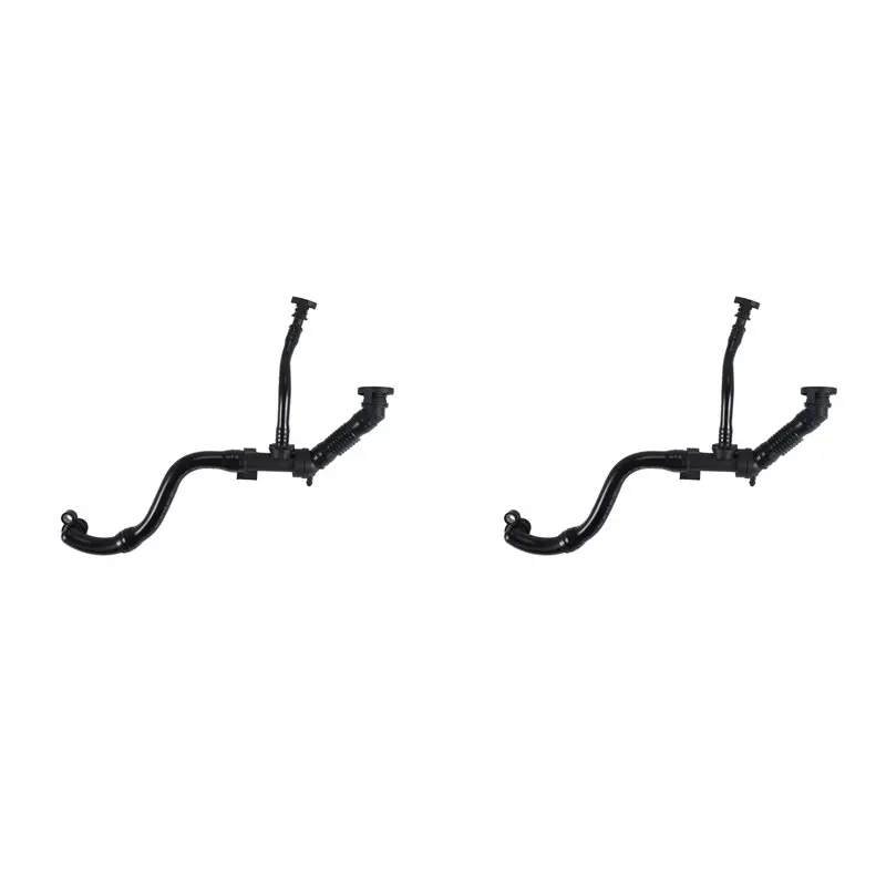 Authentic 2X 03C103474AA Vent Hose Exhaust Hose For A1 VW EOS Scirocco Golf Tiguan Passat Touran Beetle Jetta