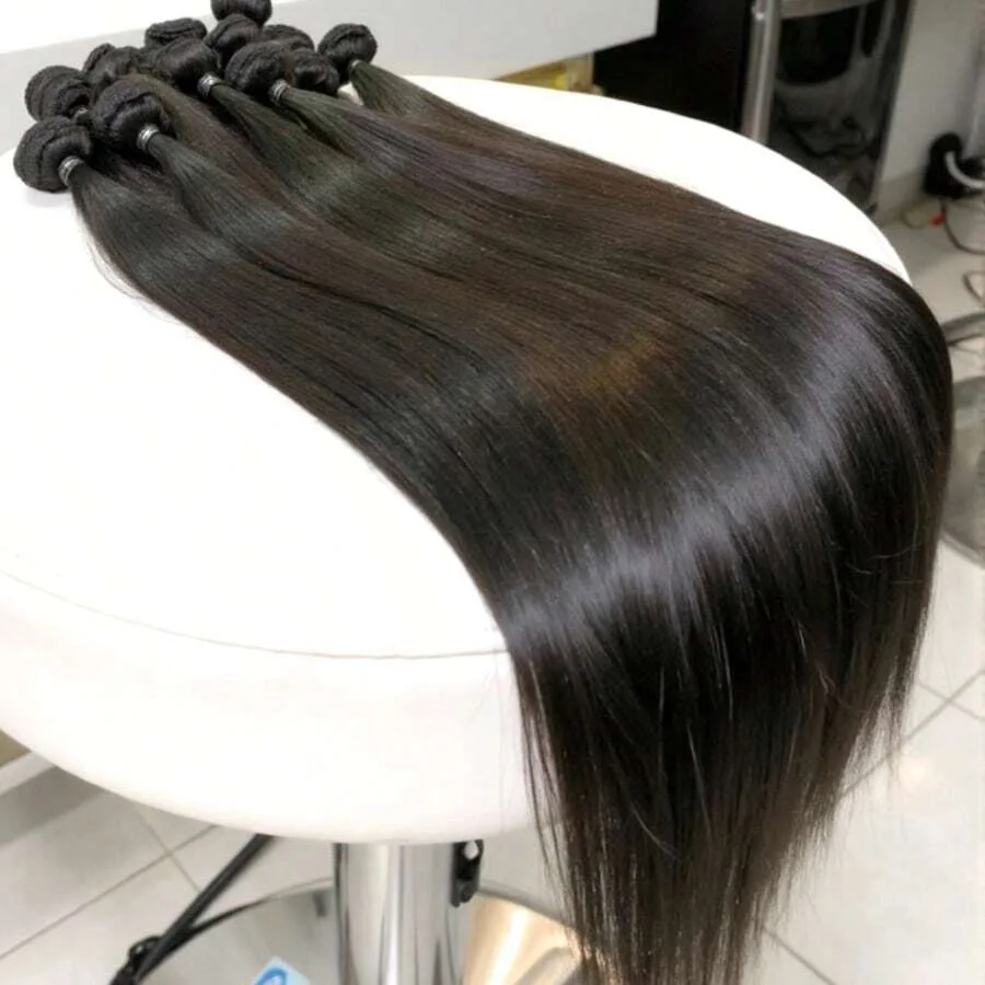 

28 30 32 Inch Straight Hair Bundles Authentic Hair Abundant Volume Low Shedding Hair Extensions Multiple packs