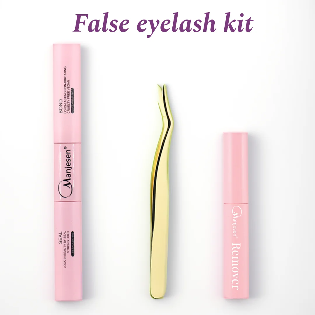 Lash bundles Bond and Seal applicatore per la rimozione della colla per ciglia Lash Clusters extension per ciglia Kit completo Set per il trucco fai