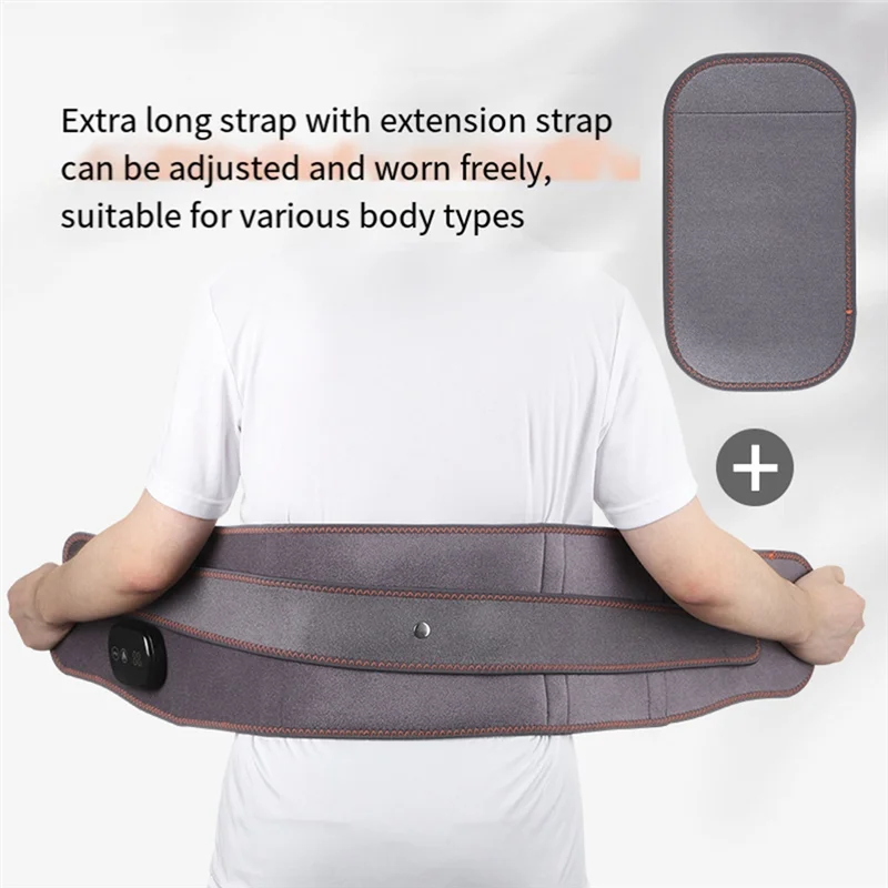 

ABUU-Rechargeable Heating Massage Belt Warm Compress Heating Belt Controller Red Light Heating Belt Warmer Easy Install