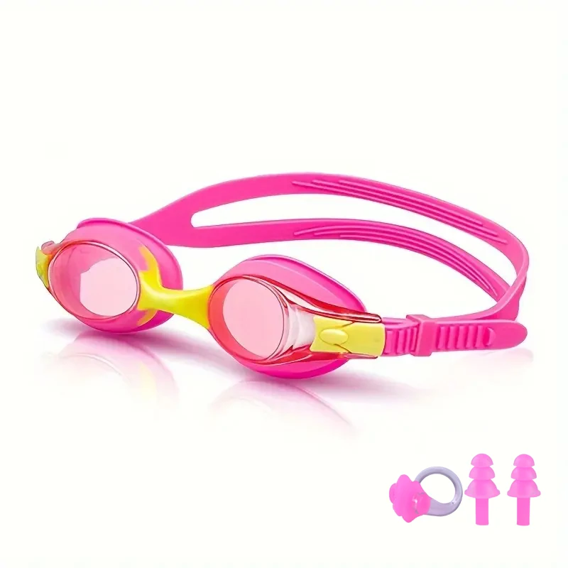 Antibeschlag-Schwimmbrille für Kinder im Alter von 3–12 Jahren, wasserdicht, klare Sicht, keine Lecks, schnell verstellbarer Riemen, Schwimmbrille für Kinder – Detail 7