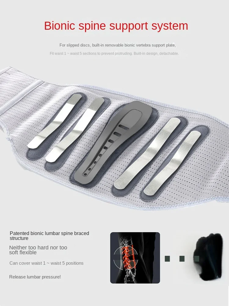 Waist Supporter Lumbar Disc Strain Prominent Lumbar Spine Therapeutic Equipment Waist Support Muscle Pain Medical